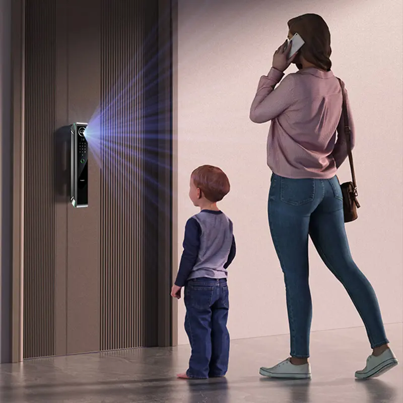 Zamek do drzwi bezkluczykowych